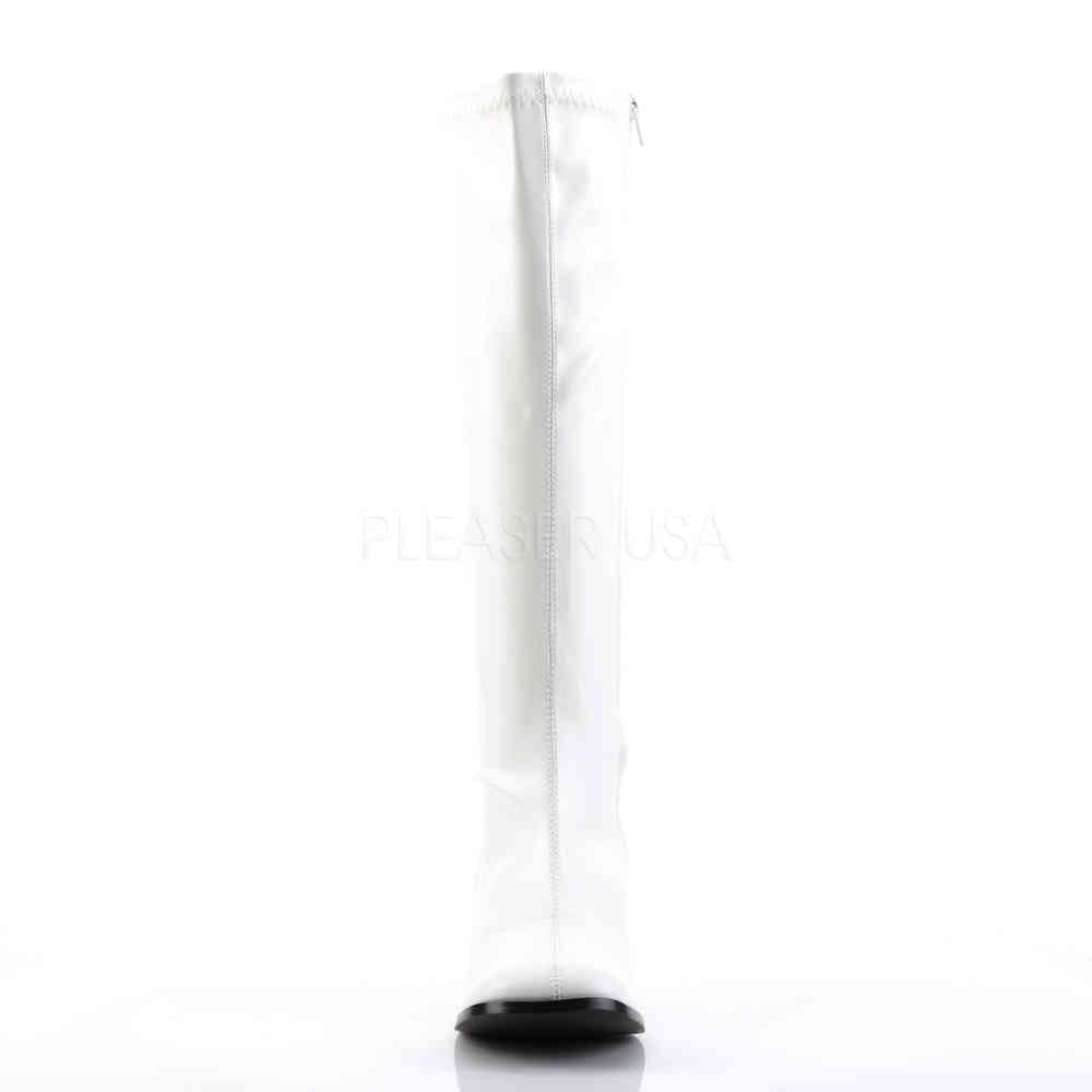 Pleaser - GOGO300 Bottes - Blanc